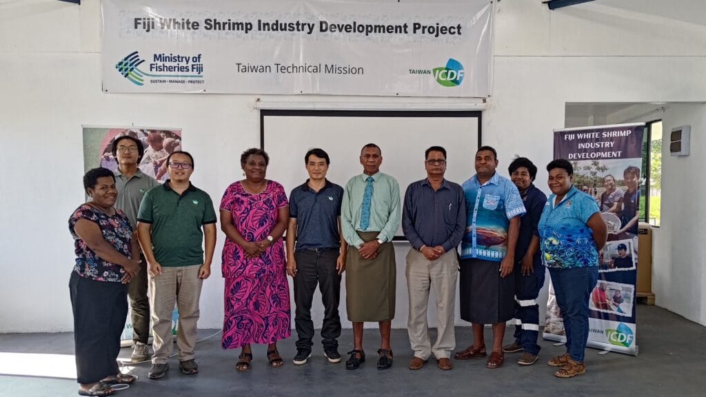 國合會啟動五年新計畫-將助斐濟建立白蝦產業